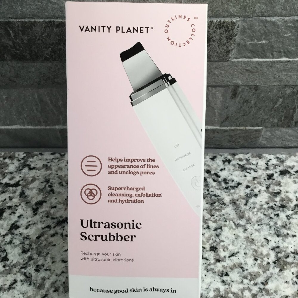 Vanity Planet Ultrasonic Scrubber Outlines Collection